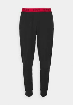 HUGO LINKED PANTS - Pyjama Bottoms - Black -HUGO Shop 3e6afdbdce234fb38d3961adab1725a5