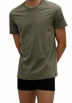 HUGO 2 PACK - Pyjama Top - Open Green/white