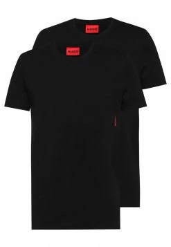 HUGO 2 PACK - Undershirt - Black -HUGO Shop 426490a3d01d4ad4bcc50af08c29d6b1