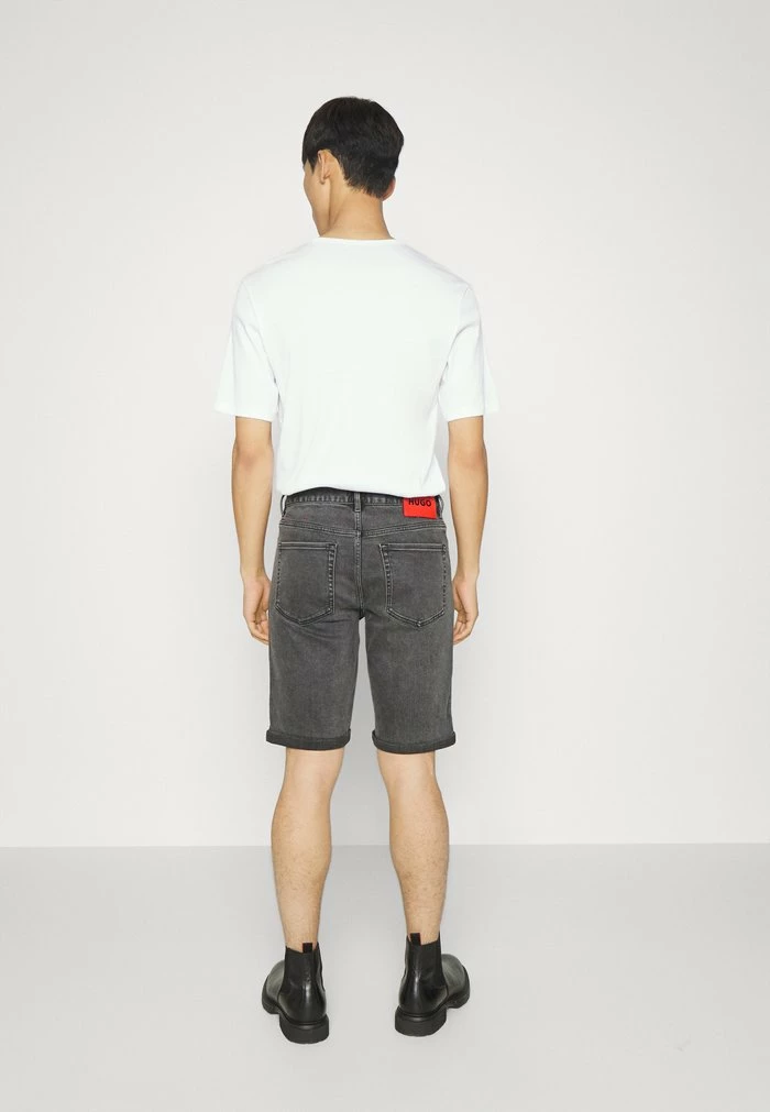 HUGO Denim Shorts - Grey 3 HUGO Denim Shorts - Grey - Image 3