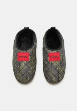 HUGO COZY SLON NYPHCAMO - Slippers - Open Green -HUGO Shop 43f18469162f419dab1abea22a86846d