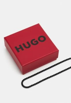 HUGO SPARKLING NECKLACE - Bracelet - Black -HUGO Shop 44dae9ee612d4a0d9e3d17618d5a6c8d
