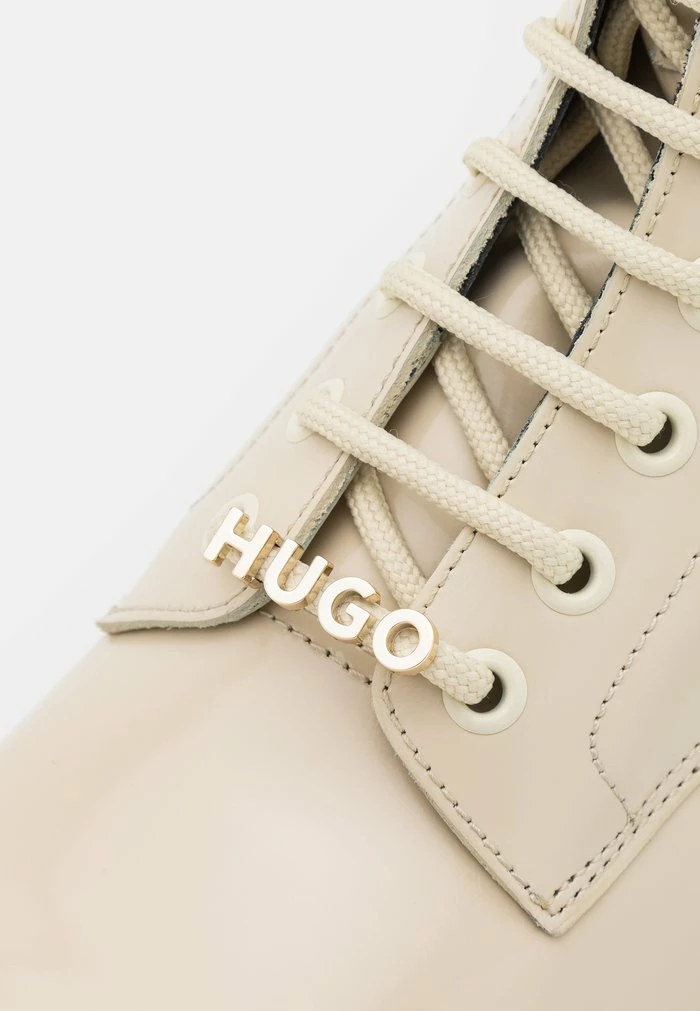 HUGO AXEL - Lace-up Ankle Boots - Open White 7 HUGO AXEL - Lace-up Ankle Boots - Open White - Image 7