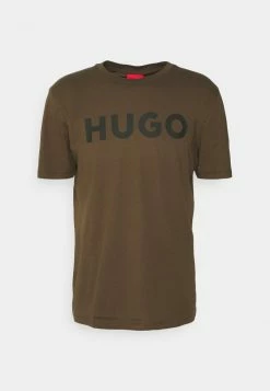 HUGO DULIVIO - Print T-shirt - Dark Green -HUGO Shop 46345f7d80bb4d78a3351ec4a4e71d93
