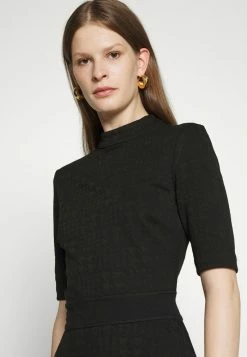 HUGO DASERA - Jersey Dress - Black -HUGO Shop 478a014988f8498f9837ddce182b517e