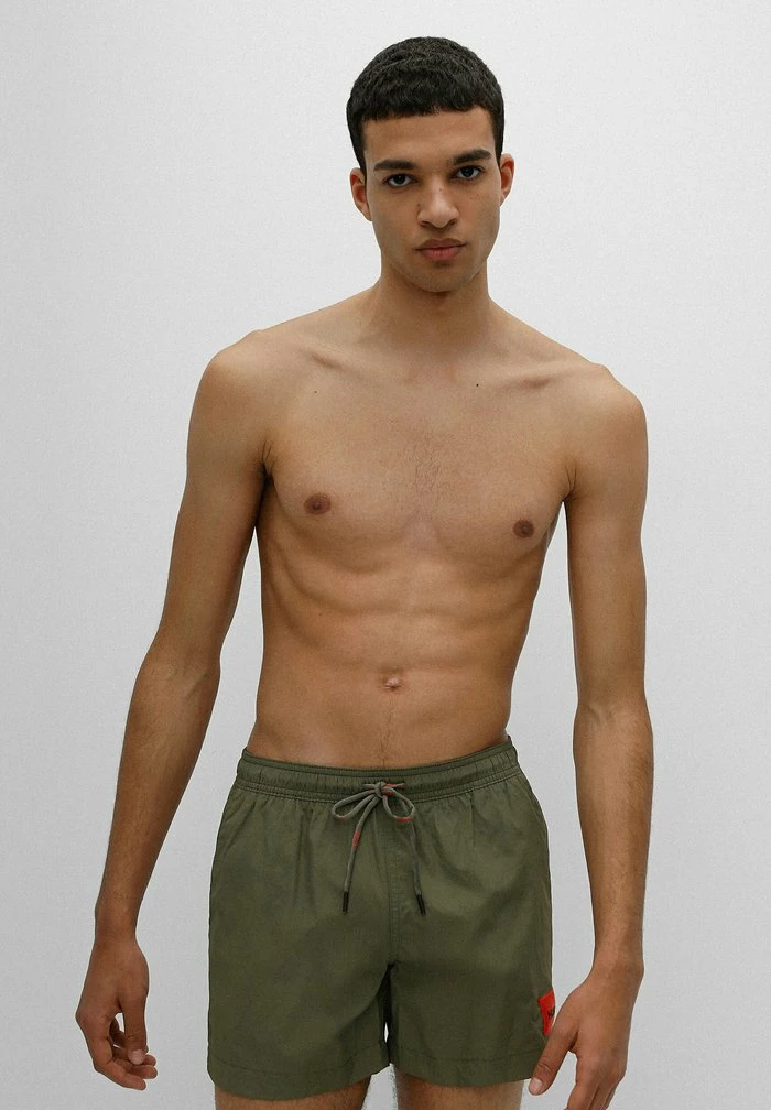 HUGO DOMINICA - Swimming Shorts - Khaki One 3 HUGO DOMINICA - Swimming Shorts - Khaki One - Image 3