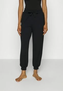 HUGO SMOOTH PANTS - Pyjama Bottoms - Black