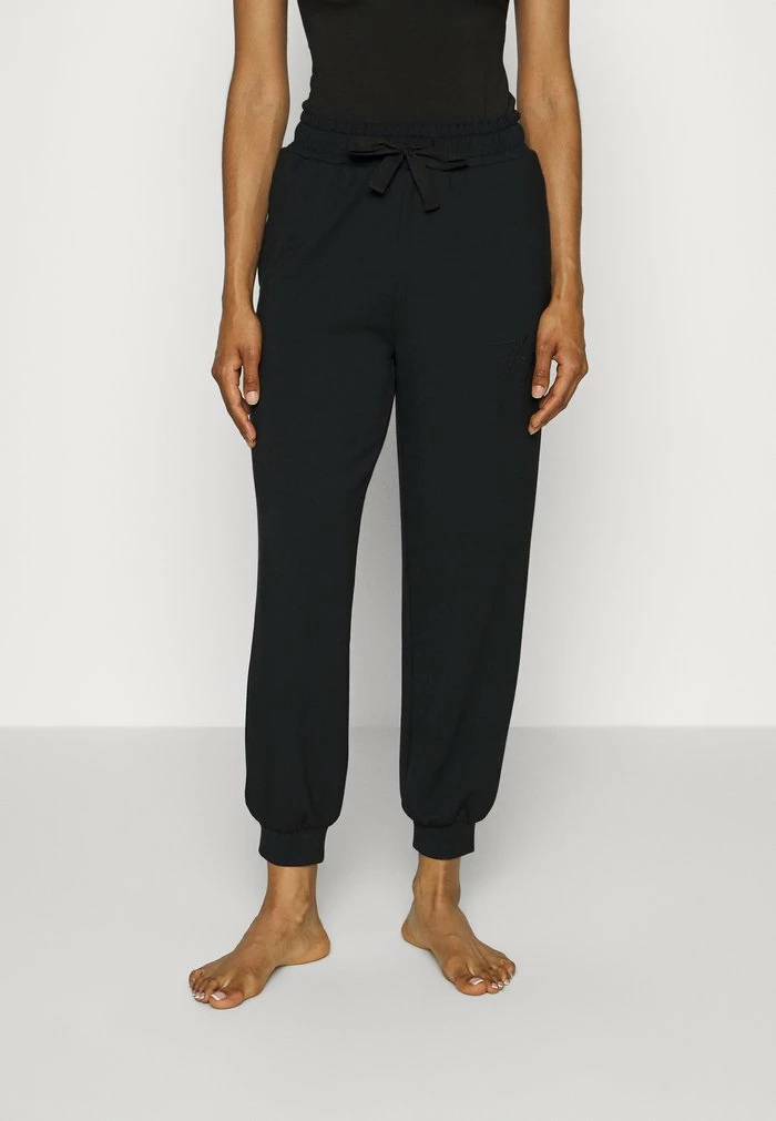 HUGO SMOOTH PANTS - Pyjama Bottoms - Black 1 HUGO SMOOTH PANTS - Pyjama Bottoms - Black