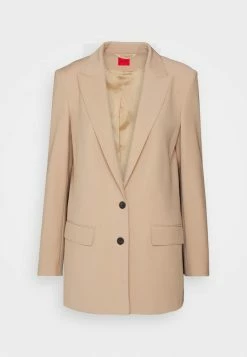 HUGO AMERIA - Short Coat - Light/pastel Brown -HUGO Shop 4cd90dd4c9bb42dca2b4c59198ef8e67