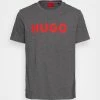 HUGO DULIVIO - Print T-shirt - Dark Grey