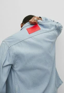 HUGO SARTOOS REPLAY - Denim Jacket - Light Blue -HUGO Shop 4ed1b8c85548497d8ded1f2109a79a7f