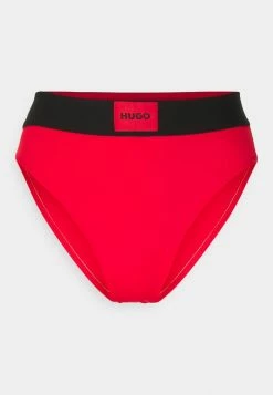 HUGO HIGH WAIST LABEL - Bikini Bottoms - Open Pink -HUGO Shop 4ee51acf793247fd9b48e5c182375e12