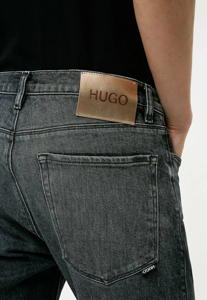 HUGO Slim Fit Jeans - Anthracite 4 HUGO Slim Fit Jeans - Anthracite - Image 4