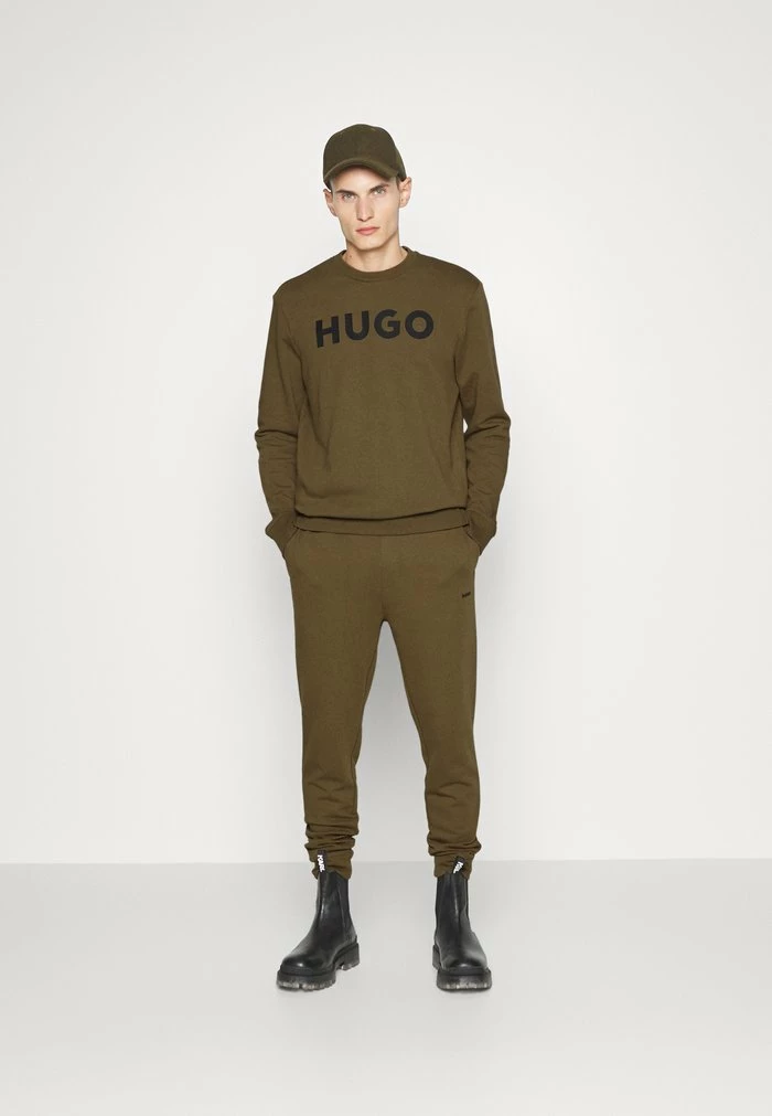 HUGO Sweatshirt - Dark Green 2 HUGO Sweatshirt - Dark Green - Image 2