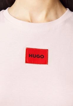 HUGO THE SLIM - Basic T-shirt - Pastel Pink 9 HUGO THE SLIM - Basic T-shirt - Pastel Pink -HUGO Shop 548fd828ee9c40c58f94a2baaf85601c