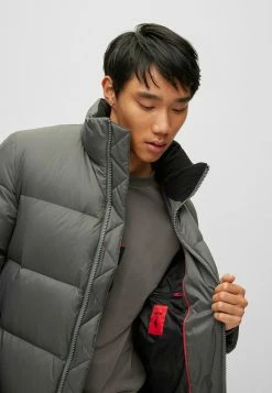 HUGO Down Coat - Dark Grey One -HUGO Shop 57d690f0aab84875925694e466206448