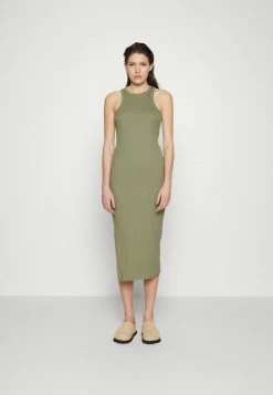 HUGO NENCIA - Shift Dress - Dark Beige