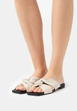 HUGO LOLA TWISTED - Mules - Open White