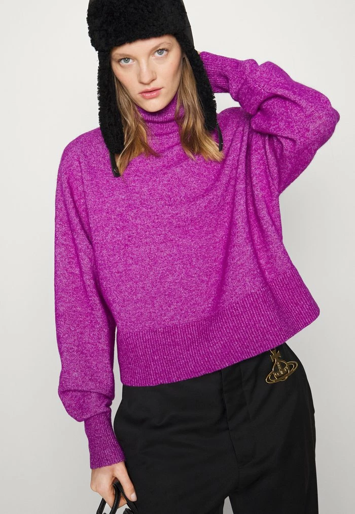 HUGO SISIMIA - Jumper - Open Purple 4 HUGO SISIMIA - Jumper - Open Purple - Image 4