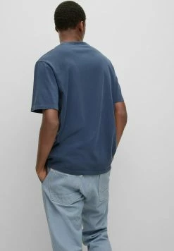 HUGO REPLAY - Print T-shirt - Blue -HUGO Shop 5ac2e02830d74aa6940f883c5487b2ba