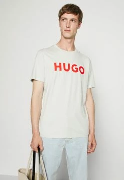HUGO DULIVIO - Print T-shirt - Light/pastel Green -HUGO Shop 5d34e8fa7200428895e4694e5dfb3d14
