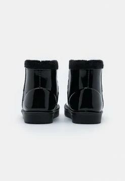 HUGO COZY BOOTIE - Winter Boots - Black -HUGO Shop 5e3d7c6f469448aeb616fbc98f3f6c94