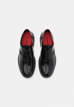 HUGO DENZEL - Lace-ups - Black -HUGO Shop 5ef2fcfc94e64ae6846f412f4a7b660f
