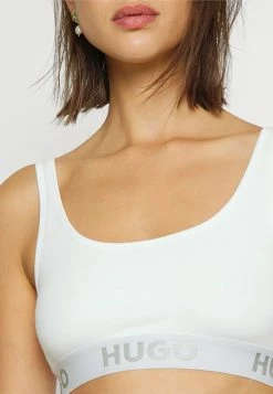 HUGO BRALETTE SPORTY LOGO - Bustier - White -HUGO Shop 609a9a5434af487da0ec2756a62546ff