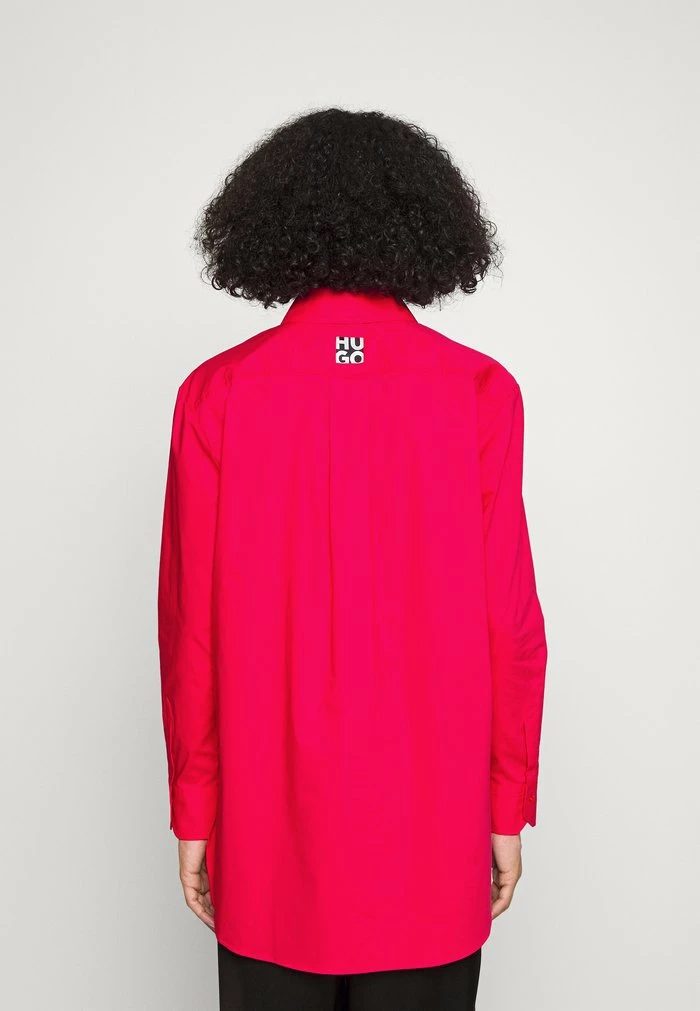 HUGO ELODINA - Blouse - Dark Pink 3 HUGO ELODINA - Blouse - Dark Pink - Image 3