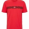 HUGO DJULIETO - Print T-shirt - Red