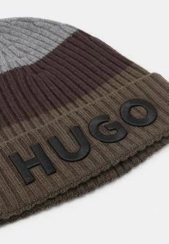 HUGO Beanie - Dark Green -HUGO Shop 61f91dc9281b49cbb963e4d0752e4c36