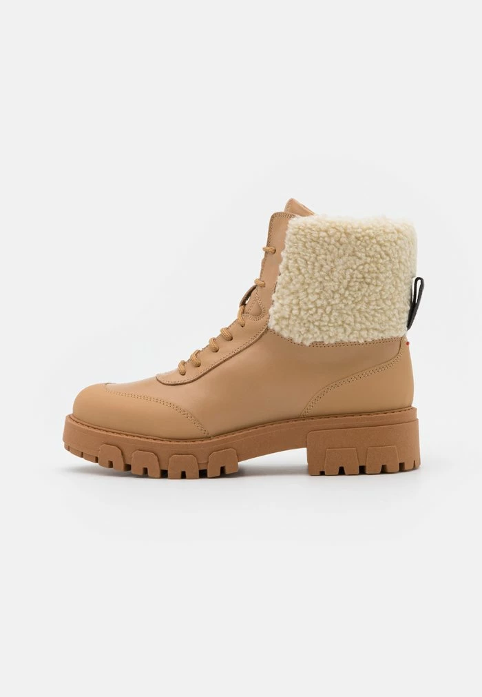 HUGO AXEL LACE - Winter Boots - Light/pastel Brown 2 HUGO AXEL LACE - Winter Boots - Light/pastel Brown - Image 2