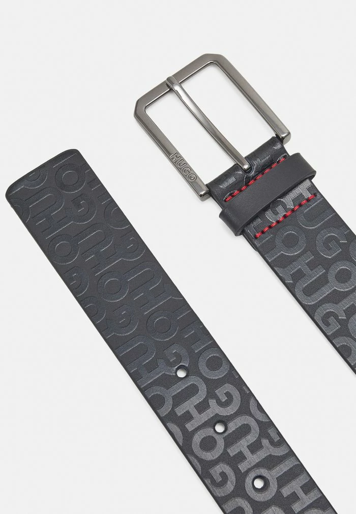 HUGO GENGOL LOGOALL - Belt - Black 2 HUGO GENGOL LOGOALL - Belt - Black - Image 2