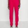 HUGO EASY JOGGER - Tracksuit Bottoms - Dark Pink