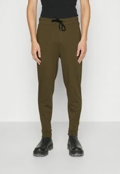 HUGO DAYOTE - Tracksuit Bottoms - Dark Green