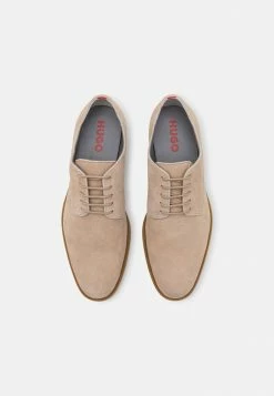 HUGO KYRON - Smart Lace-ups - Light Beige -HUGO Shop 6462dda625384754862a77d5116d6772