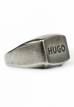 HUGO LOGOBOLD - Ring - Silver One 6 HUGO LOGOBOLD - Ring - Silver One -HUGO Shop 64db53b157424c38b278515d68923aea