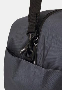 HUGO ETHON WEEKENDER UNISEX - Weekend Bag - Dark Grey -HUGO Shop 6514a86885594812b390930816143e1f