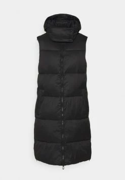 HUGO FERA - Waistcoat - Black -HUGO Shop 6592f892f3464f898a11920a7ad3630b