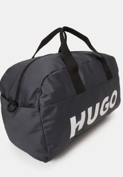 HUGO ETHON WEEKENDER UNISEX - Weekend Bag - Dark Grey -HUGO Shop 66f7a87ca67e453fbb9cf0e6adc88eb6