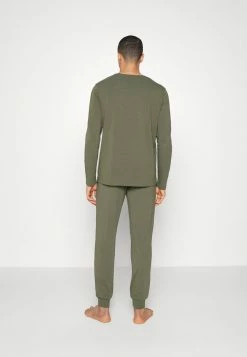 HUGO LABELLED PANTS - Pyjama Bottoms - Dark Green -HUGO Shop 6807ad0682354c8baab3bccbff4e687a