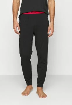 HUGO LINKED PANTS - Pyjama Bottoms - Black