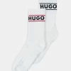 HUGO LOGO 2 PACK - Socks - White