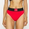 HUGO HIGH WAIST LABEL - Bikini Bottoms - Open Pink