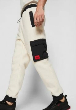 HUGO DUZU - Tracksuit Bottoms - Natural -HUGO Shop 6dc4d8d002e7450190d7f8cb92505258