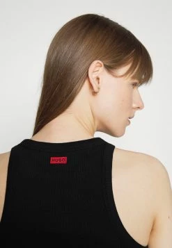 HUGO CLASSIC TANK - Top - Black -HUGO Shop 706da8b0a2d8436fa8a8f649921973dc