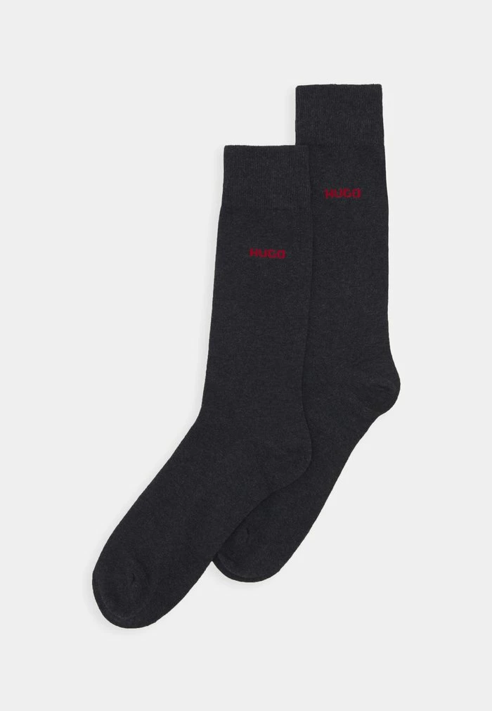 HUGO 2 PACK - Socks - Charcoal 1 HUGO 2 PACK - Socks - Charcoal