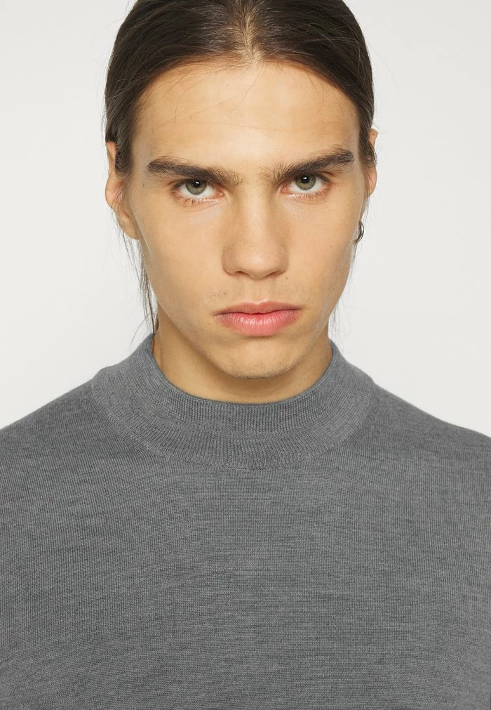 HUGO SAN MATTEO - Jumper - Open Grey 4 HUGO SAN MATTEO - Jumper - Open Grey - Image 4