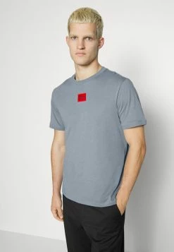 HUGO DIRAGOLINO - Basic T-shirt - Bright Blue -HUGO Shop 72f7406c763549a19ee3e6160469c5cd