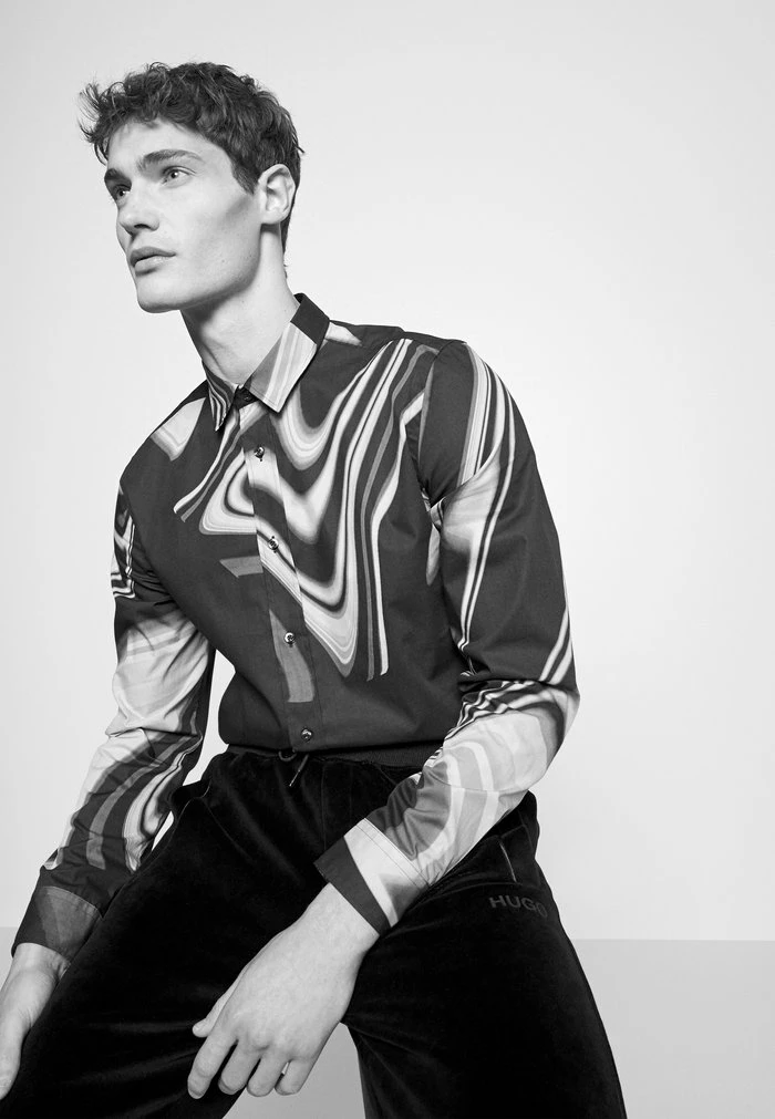 HUGO EMERO - Shirt - Bright Green 4 HUGO EMERO - Shirt - Bright Green - Image 4